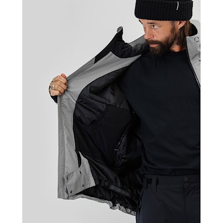 Bunda na snowboard Beyond Medals Fullzip Jacket 2L grey 2026 - 10