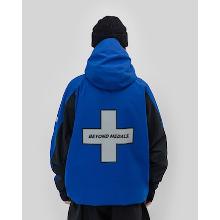 Bunda na snowboard Beyond Medals Retro Anorak 2L blue 2026 - 7