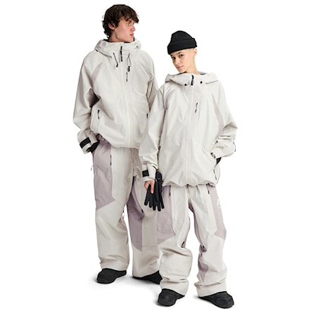 Bunda na snowboard Burton Ag Hardpack Gore 3L Jacket bone white/stone grey 2026 - 4