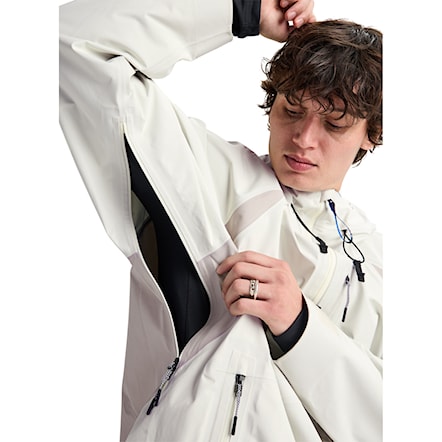 Bunda na snowboard Burton Ag Hardpack Gore 3L Jacket bone white/stone grey 2026 - 7