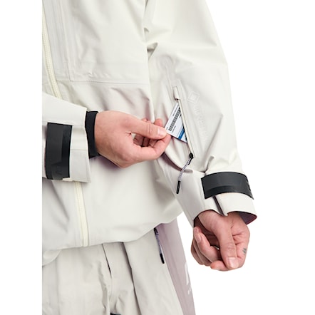Bunda na snowboard Burton Ag Hardpack Gore 3L Jacket bone white/stone grey 2026 - 8