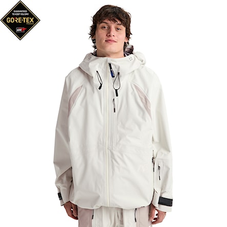 Bunda na snowboard Burton Ag Hardpack Gore 3L Jacket bone white/stone grey 2026 - 1
