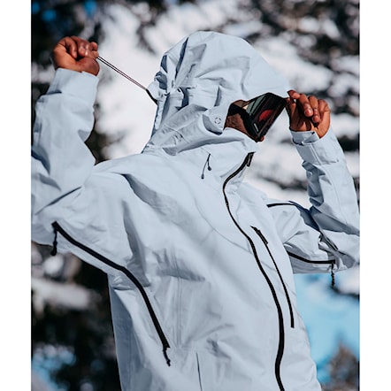 Bunda na snowboard Burton [ak] Gore Cyclic Jacket grey cloud 2025 - 4