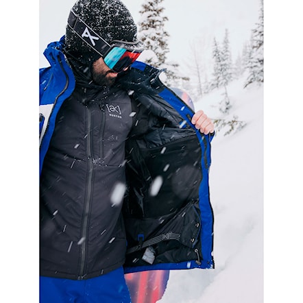 Bunda na snowboard Burton [ak] Gore Swash Jacket jake blue/grey cloud/true black 2025 - 9