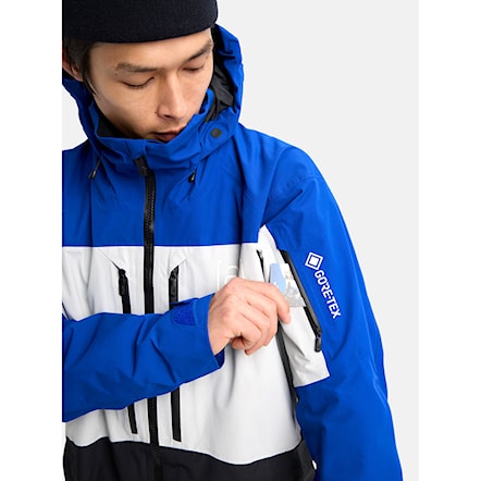 Snowboard Jacket Burton [ak] GORE-TEX Swash Jacket jake blue/grey cloud/true black 2026 - 9
