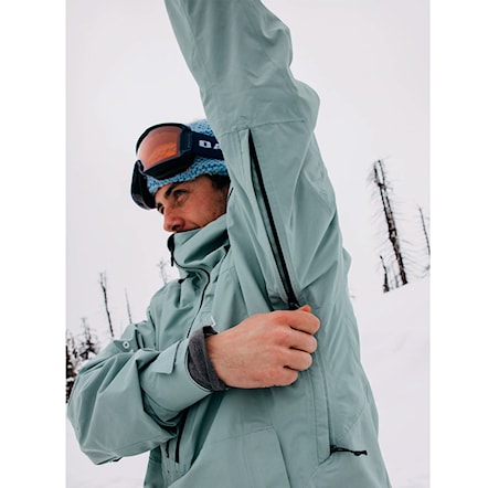 Bunda na snowboard Burton [ak] Gore Velocity Anorak petrol green 2025 - 6