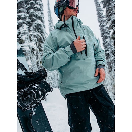 Kurtka snowboardowa Burton [ak] Gore Velocity Anorak petrol green 2025 - 4