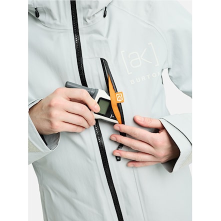 Bunda na snowboard Burton [ak] Wms GORE-TEX Upshift grey cloud 2026 - 6