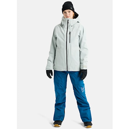 Bunda na snowboard Burton [ak] Wms GORE-TEX Upshift grey cloud 2026 - 9