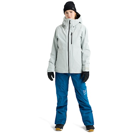 Kurtka snowboardowa Burton [ak] Wms GORE-TEX Upshift grey cloud 2026 - 9
