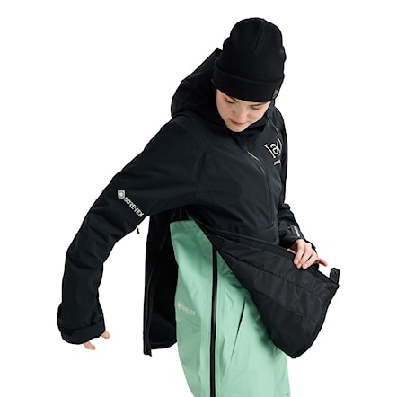 Bunda na snowboard Burton [ak] Wms Kimmy GORE-TEX 2L Anorak true black 2026 - 3