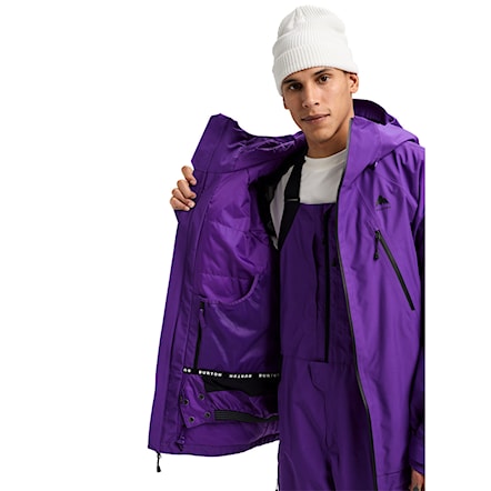 Kurtka snowboardowa Burton GORE-TEX Reserve Insulated Jacket prism violet 2026 - 3