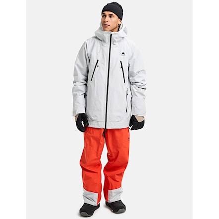 Kurtka snowboardowa Burton GORE-TEX Reserve Jacket grey cloud 2026 - 3