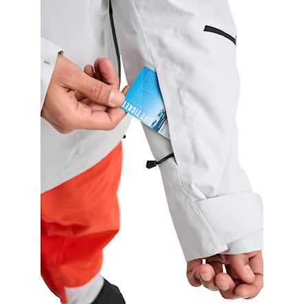 Bunda na snowboard Burton GORE-TEX Reserve Jacket grey cloud 2026 - 3