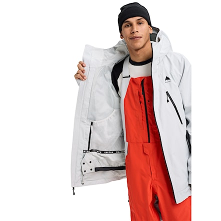 Bunda na snowboard Burton GORE-TEX Reserve Jacket grey cloud 2026 - 7