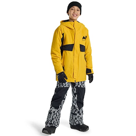 Snowboard Jacket Burton Kids Ascutney goldenrod/true black 2025 - 11