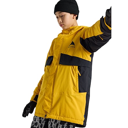 Snowboard Jacket Burton Kids Ascutney goldenrod/true black 2025 - 12