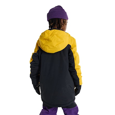 Snowboard Jacket Burton Kids Ascutney goldenrod/true black 2025 - 2