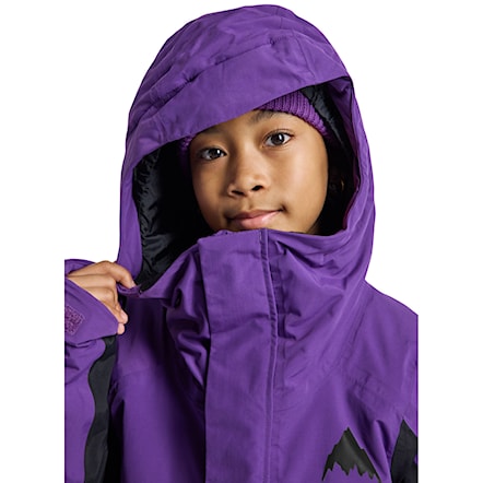 Kurtka snowboardowa Burton Kids Ascutney imperial purple/true black 2026 - 3