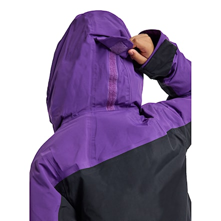 Kurtka snowboardowa Burton Kids Ascutney imperial purple/true black 2026 - 6