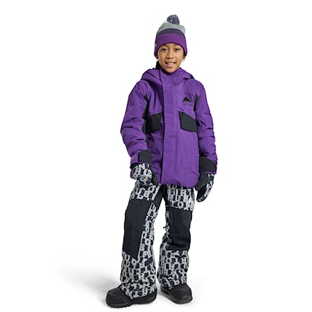 Kurtka snowboardowa Burton Kids Ascutney imperial purple/true black 2026 - 8