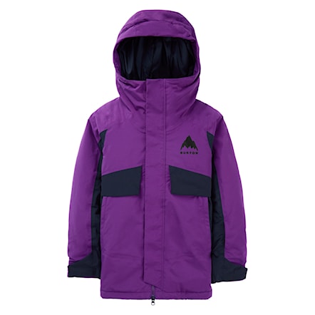 Kurtka snowboardowa Burton Kids Ascutney imperial purple/true black 2026 - 9