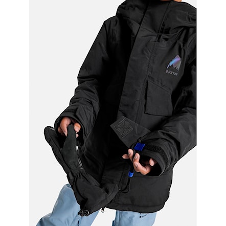 Snowboard Jacket Burton Kids Ascutney true black 2025 - 5