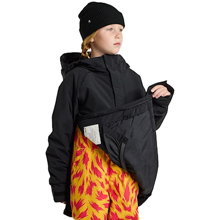 Kurtka snowboardowa Burton Kids Frostner Anorak true black 2025 - 3