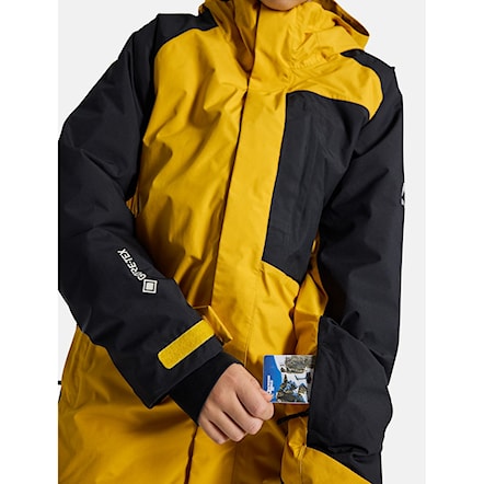 Snowboard Jacket Burton Kids Gore Powline goldenrod/true black 2025 - 6