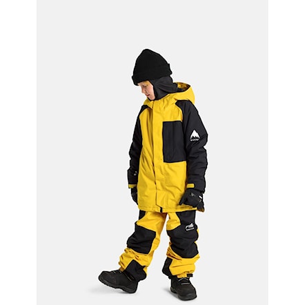 Snowboard Jacket Burton Kids Gore Powline goldenrod/true black 2025 - 8