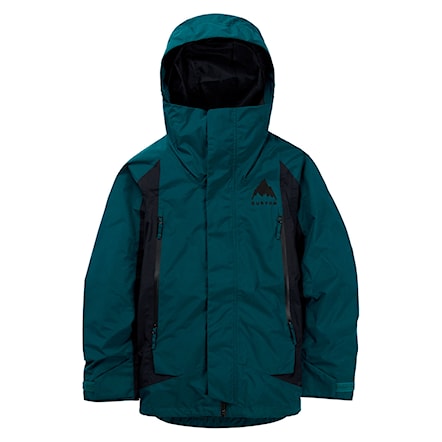 Snowboard Jacket Burton Kids Gore Shell deep emerald/true black 2025 - 8