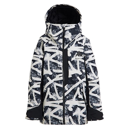 Bunda na snowboard Burton Kids Hillslope city streets/true black 2026 - 1