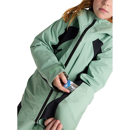 Bunda na snowboard Burton Kids Outbeam 3L System Jacket soft sage/trublk 2026 - 3