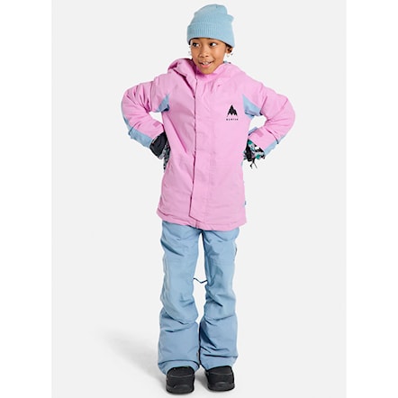 Snowboard Jacket Burton Kids Skimmer orchid purple/dusty blue 2025 - 7