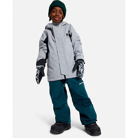 Bunda na snowboard Burton Kids Skimmer silver sconce/true black 2025 - 8