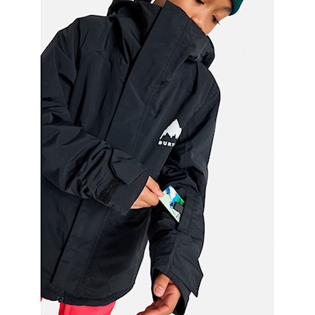 Snowboard Jacket Burton Kids Skimmer true black 2025 - 4