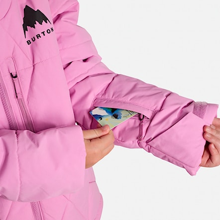 Snowboard Jacket Burton Kids Spindal orchid purple 2025 - 3