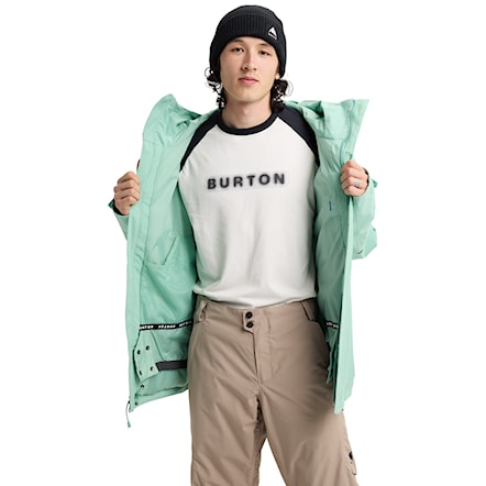 Bunda na snowboard Burton Reserve 2L Stretch Slim Jacket soft sage 2026 - 7