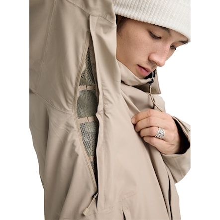 Bunda na snowboard Burton Reserve 2L Stretch Slim Jacket summit taupe 2026 - 5