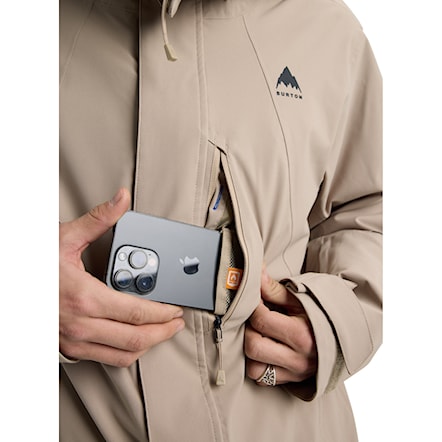 Bunda na snowboard Burton Reserve 2L Stretch Slim Jacket summit taupe 2026 - 6