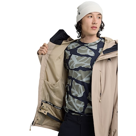 Bunda na snowboard Burton Reserve 2L Stretch Slim Jacket summit taupe 2026 - 7