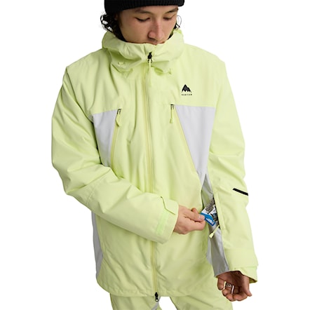 Bunda na snowboard Burton Reserve 3 In 1 Jacket glow yellow green/grey 2026 - 4