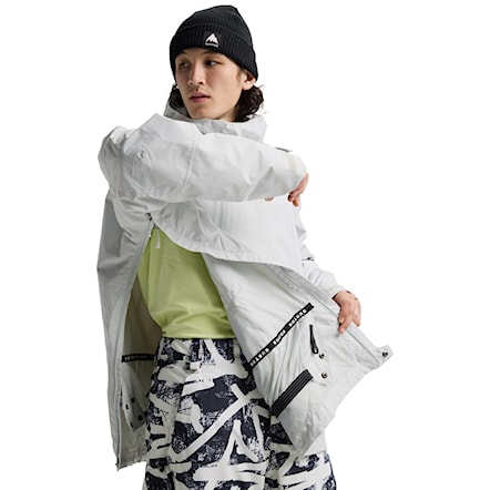 Bunda na snowboard Burton Reserve Relax 2L Anorak gray cloud 2026 - 7