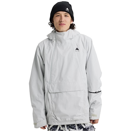 Bunda na snowboard Burton Reserve Relax 2L Anorak gray cloud 2026 - 1
