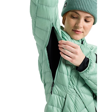 Bunda na snowboard Burton Wms [ak] Baker Hooded Down Insulated soft sage 2026 - 3