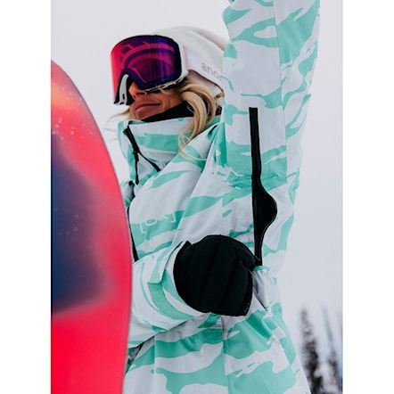 Bunda na snowboard Burton Wms [ak] Gore Embark oversized zebra 2025 - 2