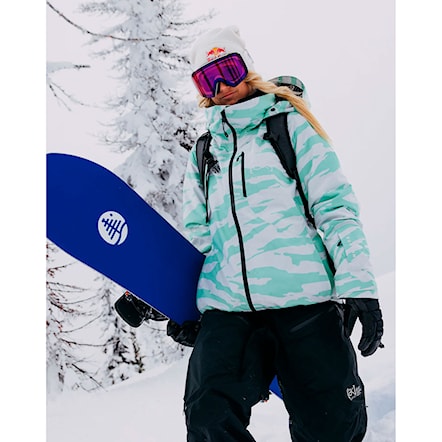 Bunda na snowboard Burton Wms [ak] Gore Embark oversized zebra 2025 - 7