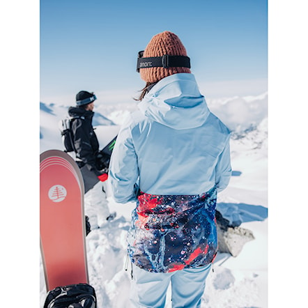 Kurtka snowboardowa Burton Wms [ak] Gore Kimmy 2L Anorak moonrise/nebula 2024 - 3