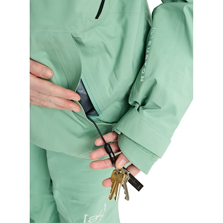 Bunda na snowboard Burton Wms [ak] Gore Kimmy 3L Jacket soft sage 2026 - 5