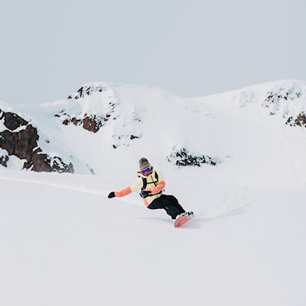 Bunda na snowboard Burton Wms [ak] Gore Upshift Jacket buttermilk/reef pink 2024 - 2